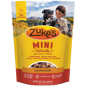 Zukes Dog Mini Natural Chicken 6Oz - Pet Totality