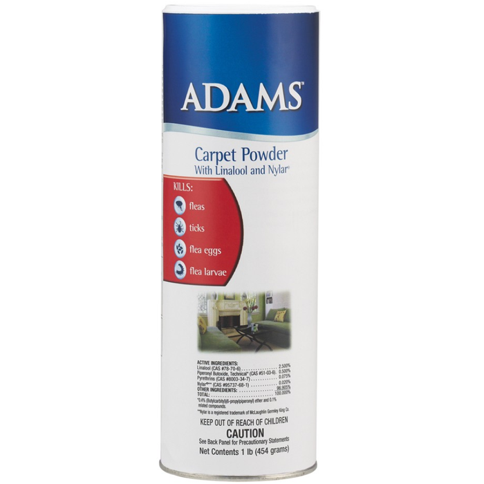 Adams Carpet Powder With Linalool And Nylar 16Oz