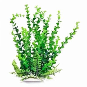 Aquatop Elodea Plant Weighted Base With Header Green 9In - Pet Totality