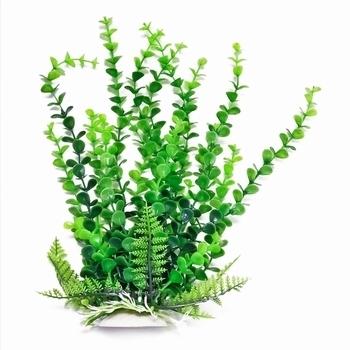 Aquatop Elodea Plant Weighted Base With Header Green 9In