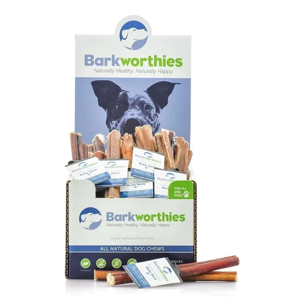 Barkworthies Bully Stick - 06''   Sold As Whole Case Of: 75