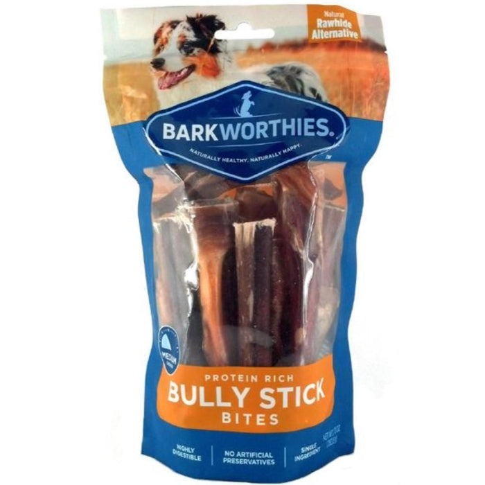 Barkworthies Bully Stick - Bites  (Net Wt. 16 Oz.)