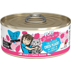 BFF  Cat Play Check Tuna 5.5 oz. (Case of 8) - Pet Totality