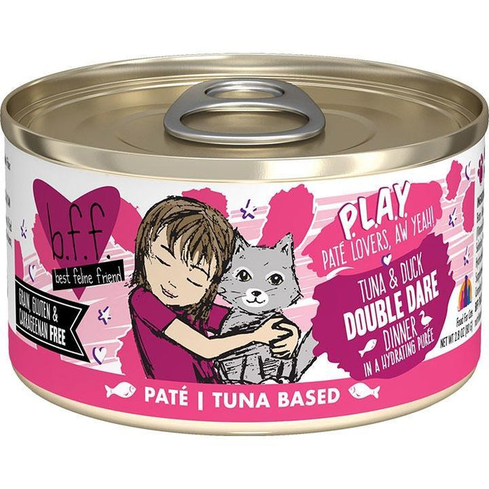 BFF  Cat Play Dbl Dare Tuna 2.8 oz. (Case of 12)