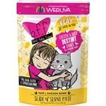 BFF  Cat Play Destiny Chicken 3 oz. Pouch (Case of 12) - Pet Totality