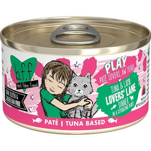 BFF  Cat Play Lovr Lane Tuna 2.8 oz. (Case of 12) - Pet Totality