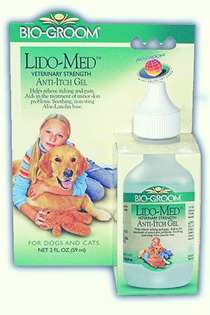 Bio-Groom Lido-Med Veterinary Strength Anti-Itch Gel 2Oz - Pet Totality