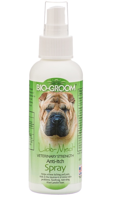Bio-Groom Lido-Med Veterinary Strength Anti-Itch Spray 4Oz