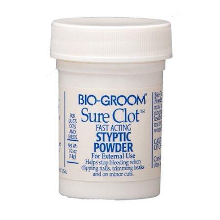 Bio-Groom Sure Clot Fast Acting Styptic Powder .5Oz