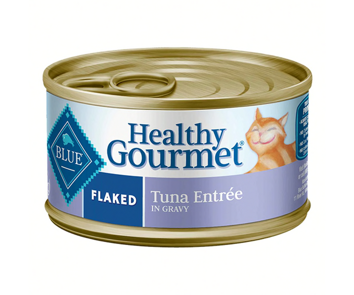 Blue Buffalo Cat Healthy Gourmet Flaked Tuna 12.5 Oz.(Case Of 12)