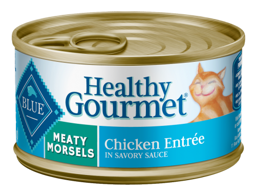 Blue Buffalo Cat  Meaty Morsel  Chicken  5.5 Oz..