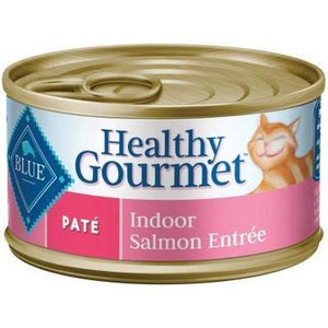 Blue Buffalo Cat  Pate Indoor  Salmon 3  Oz.. - Pet Totality