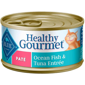 Blue Buffalo Cat  Pate Ocean Fish Tuna  5.5 Oz.. - Pet Totality