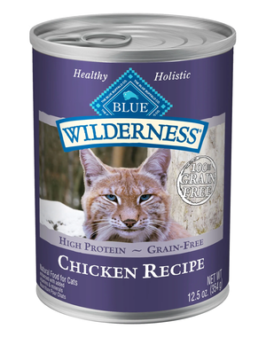 Blue Buffalo Cat Wilderness  Gf Chicken 12.5 Oz.(Case Of  12) - Pet Totality
