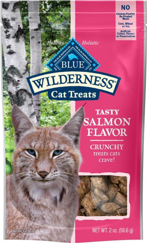 Blue Buffalo Cat Wilderness  Gf Crunchy Salmon 2 Oz. - Pet Totality