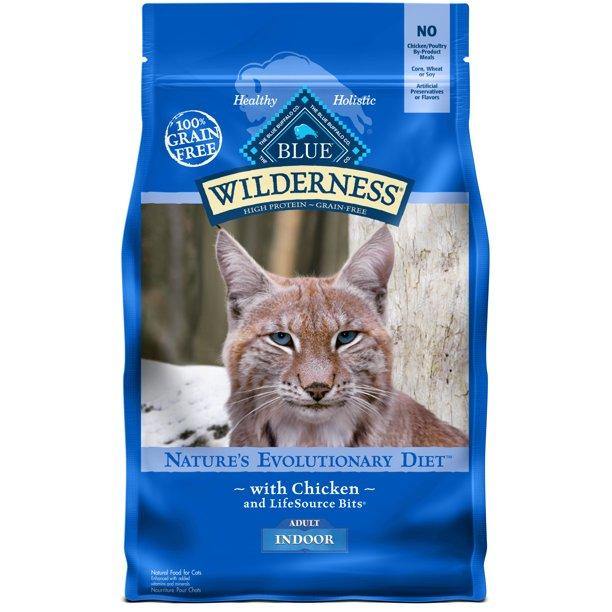 Blue Buffalo Cat Wilderness  Gf  Indoor Chicken 2 Lbs