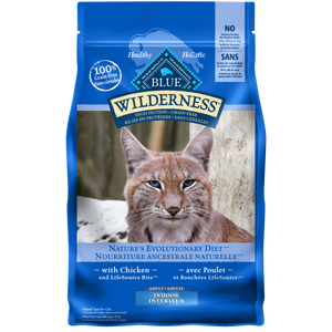 Blue Buffalo Cat Wilderness  Gf  Indoor Chicken 5 Lbs - Pet Totality