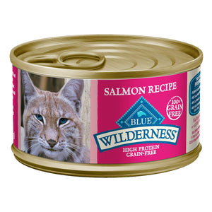 Blue Buffalo Cat Wilderness  Gf Salmon 3 Oz.(Case Of  24) - Pet Totality