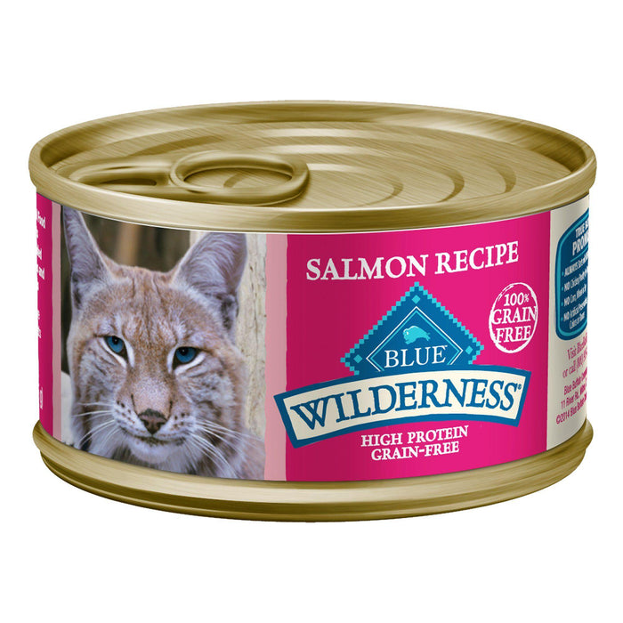 Blue Buffalo Cat Wilderness  Gf Salmon 3 Oz.(Case Of  24)
