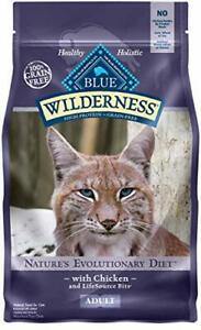 Blue Buffalo Cat  Wilderness  Grain-Free  Chicken  2.5 Lbs.