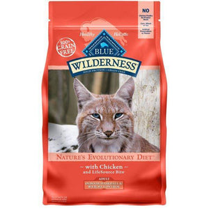Blue Buffalo Cat  Wilderness  Grain-Free  Indoor  Weight Control  Trout  Hairball  5 Lbs. - Pet Totality
