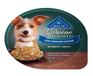 Blue Buffalo Dog Divine Delight  Pate Filet  Migon 3.5 Oz.(Case Of 12) - Pet Totality