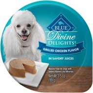 Blue Buffalo Dog Divine Delight  Pate Grilled Chicken 3.5 Oz.(Case Of 12) - Pet Totality