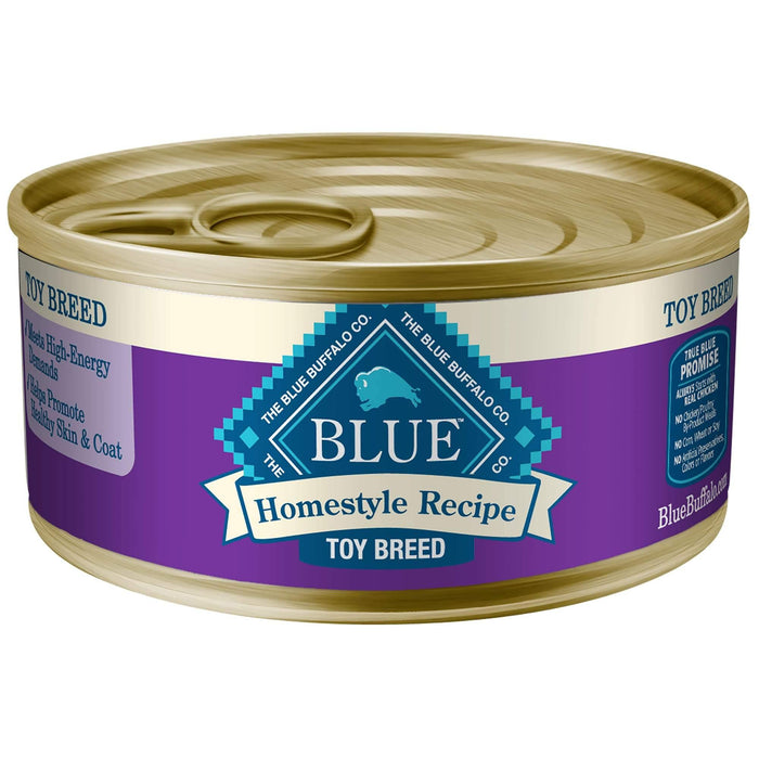Blue Buffalo Dog Homestyle  Toy Breed Chicken Vegetables5.5 Oz.(Case Of 12 )
