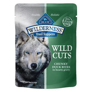 Blue Buffalo Dog Wilderness  Cuts Gf Duck 3 Oz.(Case Of  24) - Pet Totality