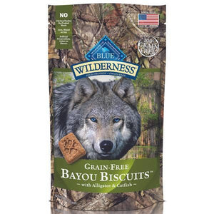 Blue Buffalo Dog Wilderness  Gf Biscuit Bayou 8 Oz. - Pet Totality