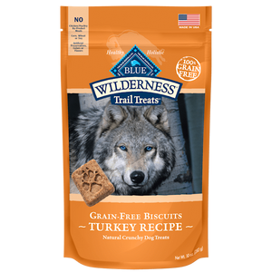 Blue Buffalo Dog Wilderness  Gf Biscuit Turkey 24 Oz. - Pet Totality