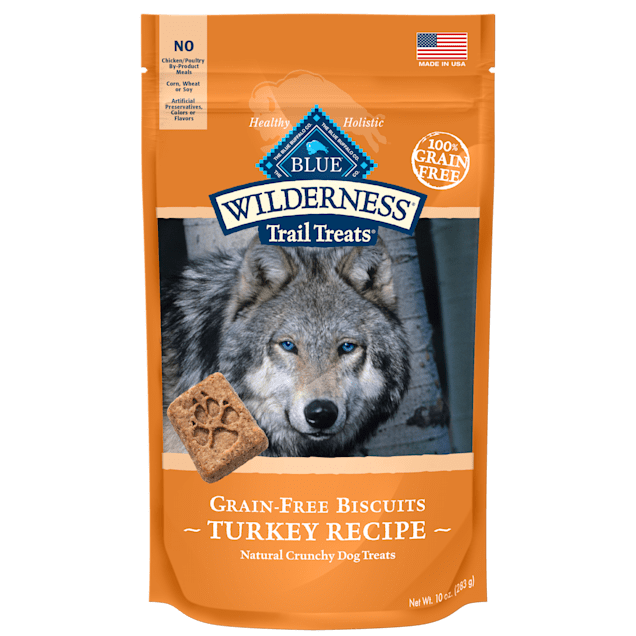 Blue Buffalo Dog Wilderness  Gf Biscuit Turkey 24 Oz.