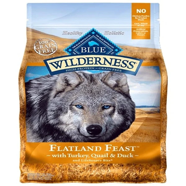 Blue Buffalo Dog Wilderness  Gf Flatland 22 Lbs