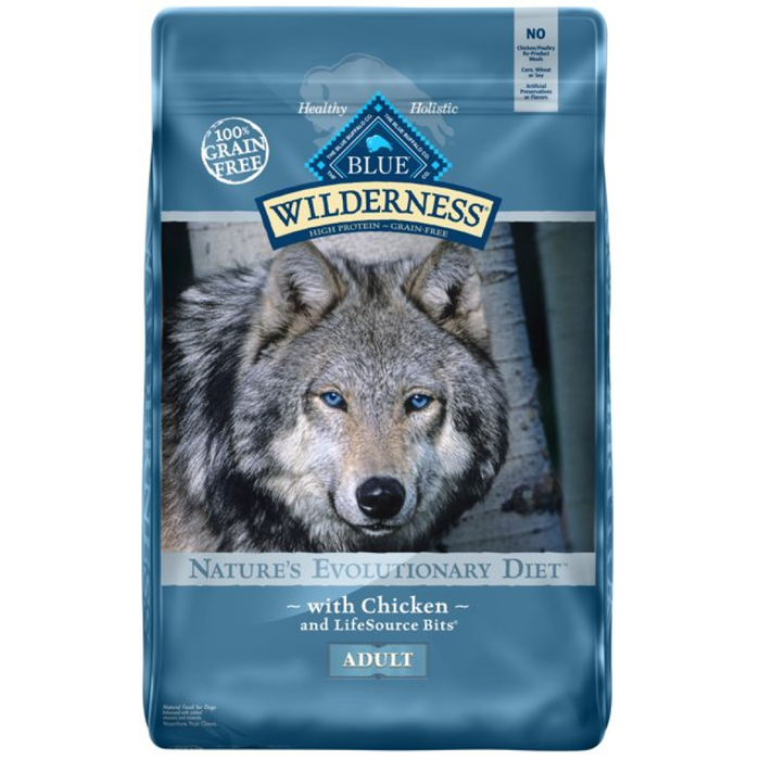 Blue Buffalo Dog Wilderness  Grain-Free  Chicken  11 Lbs.