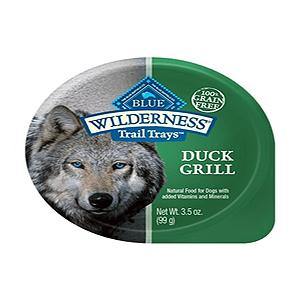 Blue Buffalo Dog Wilderness  Pate Duck 3.5 Oz. Cup(Case Of  24)