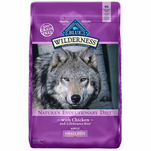 Blue Dog Wilderness  Grain-Free  Small Bites Chicken  24 Lbs. - Pet Totality