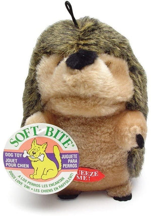 Booda Soft Bite Plush Hedgehog Medium - Pet Totality