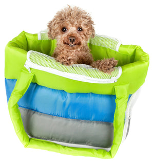 Bubble-Poly Tri-Colored insulated Pet Carrier - Pet Totality