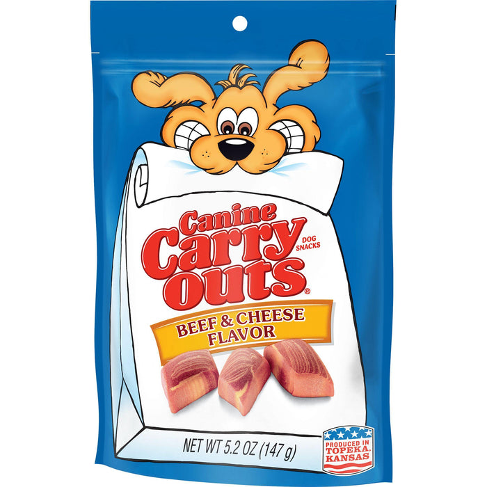 Canine Carry Outs Beef And Cheese 5.2Oz