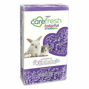 Carefresh Colorful Creations Small Animal Bedding Playful Purple 23L - Pet Totality