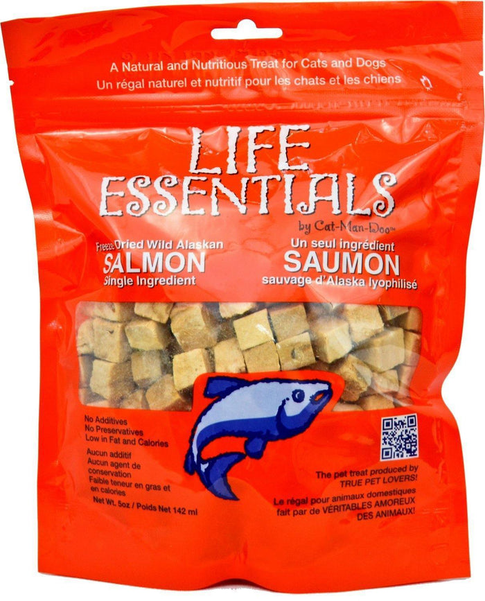 Cat-Man-Doo 5Oz. Bags Of Freeze Dried Wild Alaskan Salmon