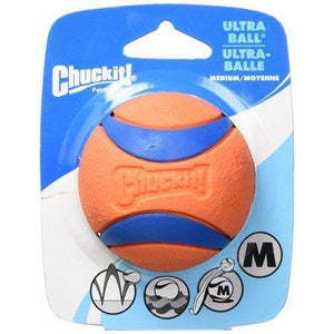 Chuckit Dog Ultra Ball Medium 1 Pack - Pet Totality