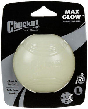 Chuckit! Max Glow Ball Rev Pkg Lg - Pet Totality