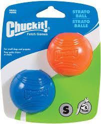 Chuckit! Strato Ball Dog Toy Small 2Pk - Pet Totality