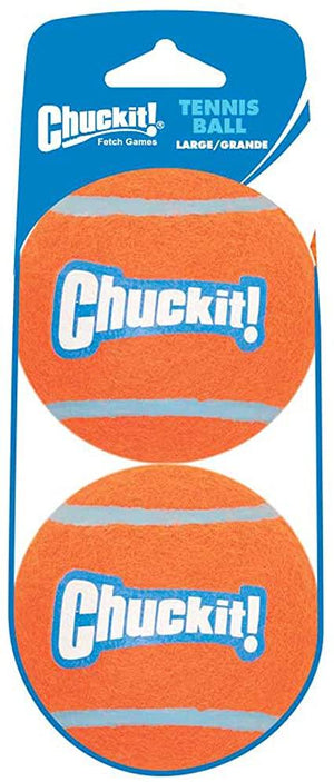 Chuckit! Tennis Ball Shrink Sleeve Large 2Pk - Pet Totality