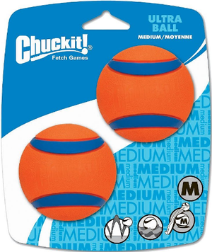 Chuckit! Ultra Ball 2-Pk Med - Pet Totality