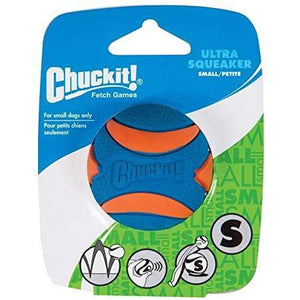 Chuckit! Ultra Squeaker Ball Small - Pet Totality