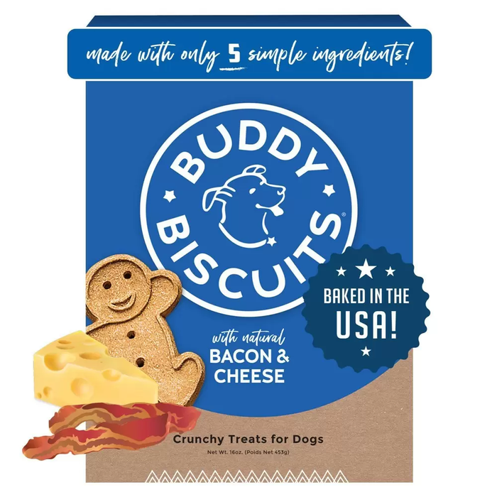 Cloud Star Buddy Biscuits Bacon/Cheese  16Oz.