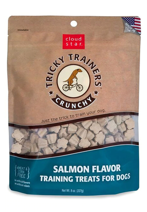 Cloud Star Dog Tricky Trainers Crunchy Salmon 8Oz - Pet Totality