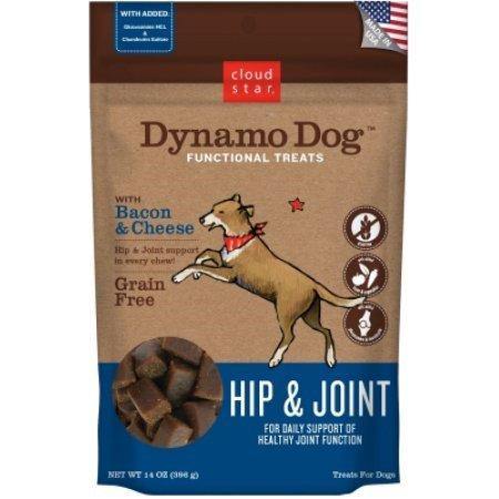 Cloud Star Dynamo Dog Hip & Joint Soft Chews Chicken Formula Dog Treats, 14-Oz. Bag